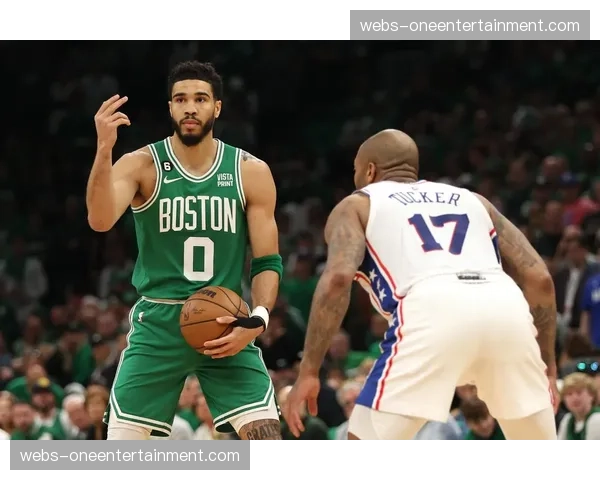 凯尔特人123-91大胜76人，塔图姆布朗合砍51分15篮板